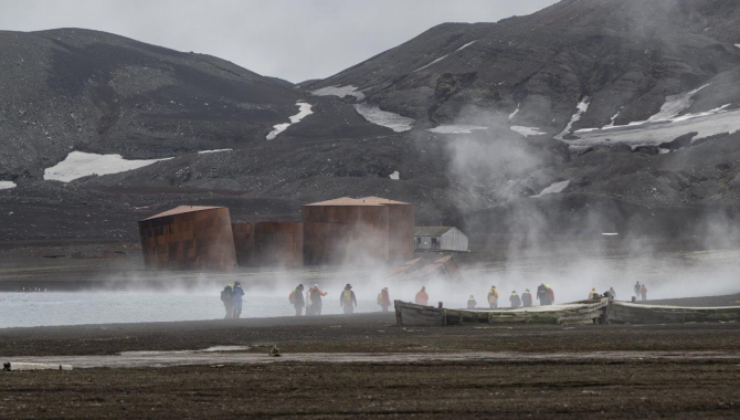 Bark EUROPA Deception Island Antarctic Peninsula Expedition by Jordi Plana Morales