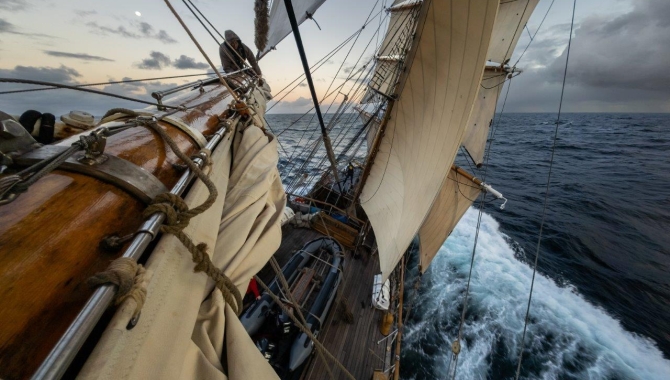 Sailing Chilean Channels Bark EUROPA