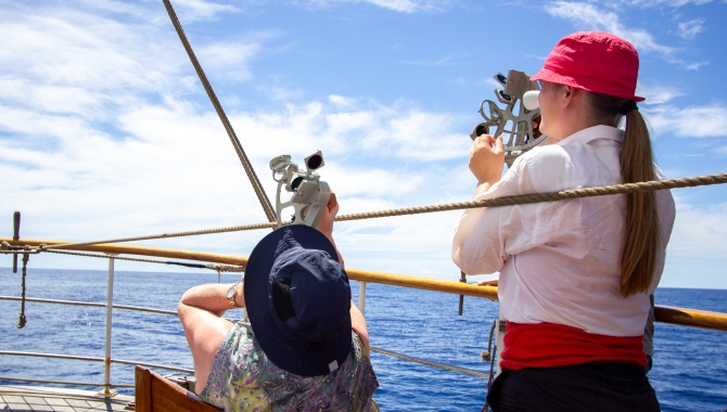 Sailing from Tonga to Auckland Bark EUROPA