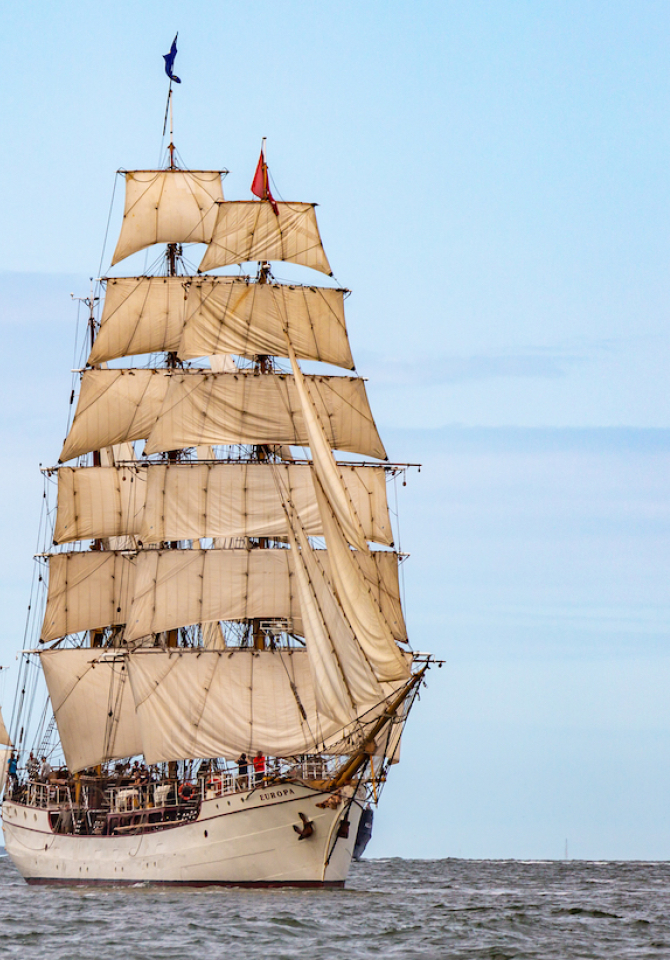 Valery Vasilevskiy, STI Bark EUROPA Sail Parade