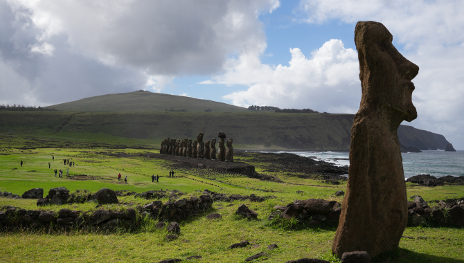 The Moai of Rapa Nui - the statues of Easter Island