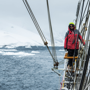 Sailing in Antarctica - Bark Europa Benjamin Hardman