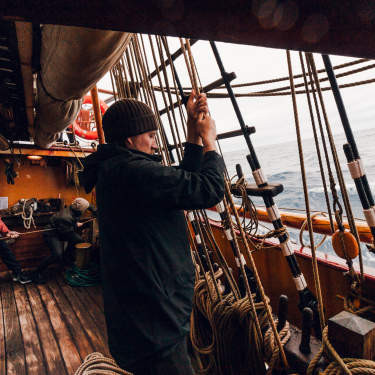 Setting the sails