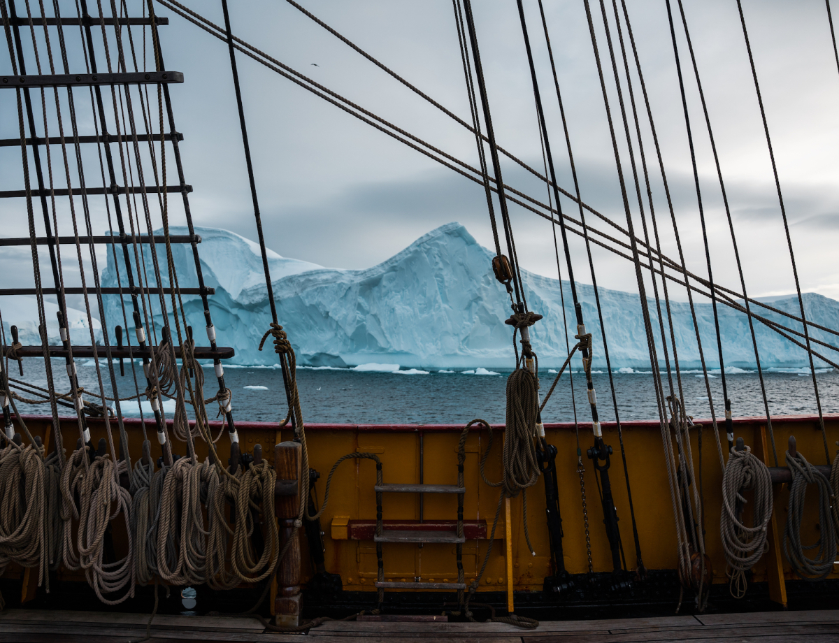 Close to nature on board Bark EUROPA