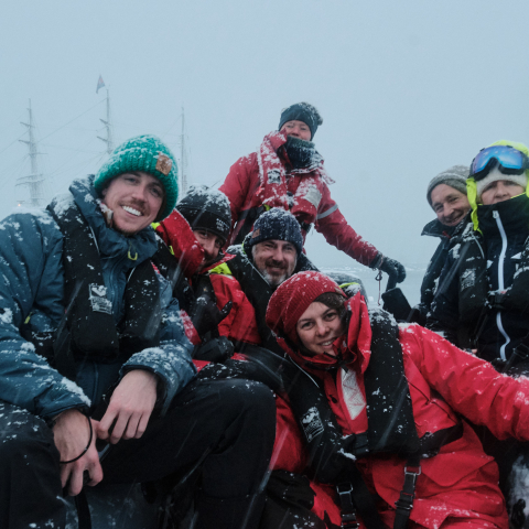 Family feeling in Antarctica