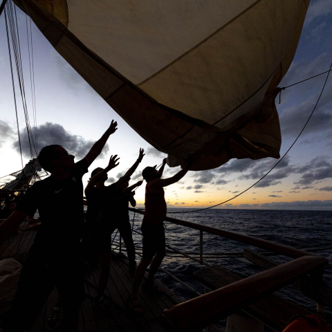 When the day met the night by Marretje Adriaanse