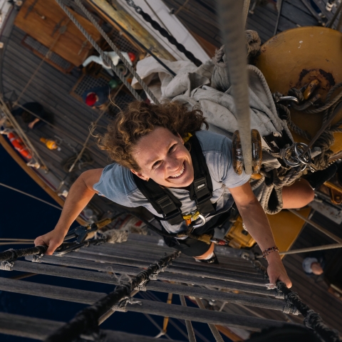 Sail training bark europa fraser edwards