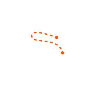 Route from La Rochelle to Bordeaux