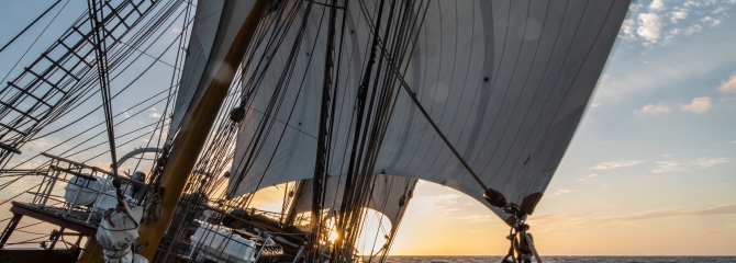 Bark EUROPA on an ocean crossing.jpg